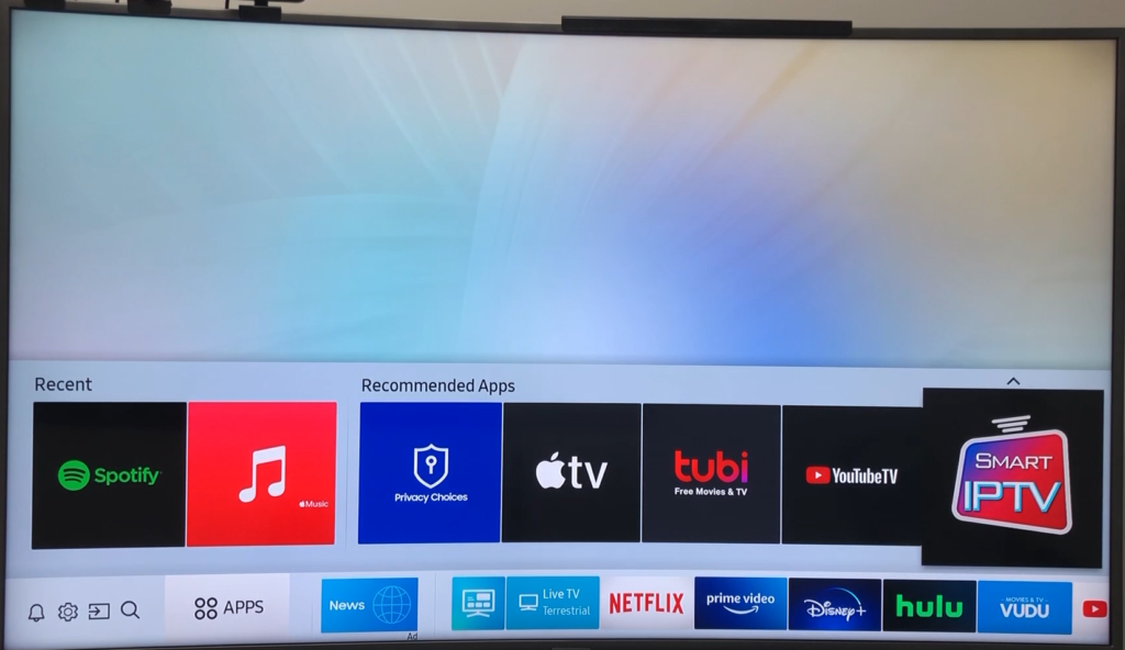 IPTV på Samsung TV