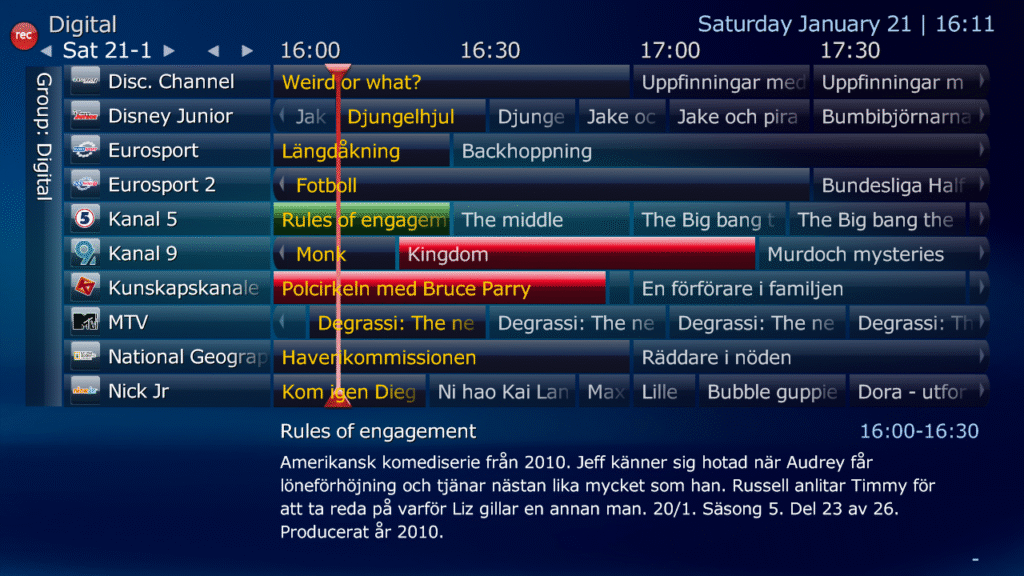 Hvordan få EPG på IPTV